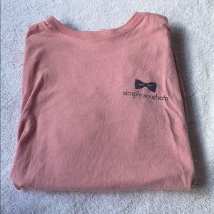 SIMPLY SOUTHERN PINK TSHIRT